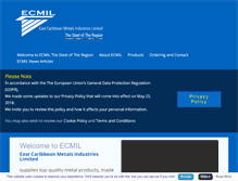 Tablet Screenshot of ecmil.net